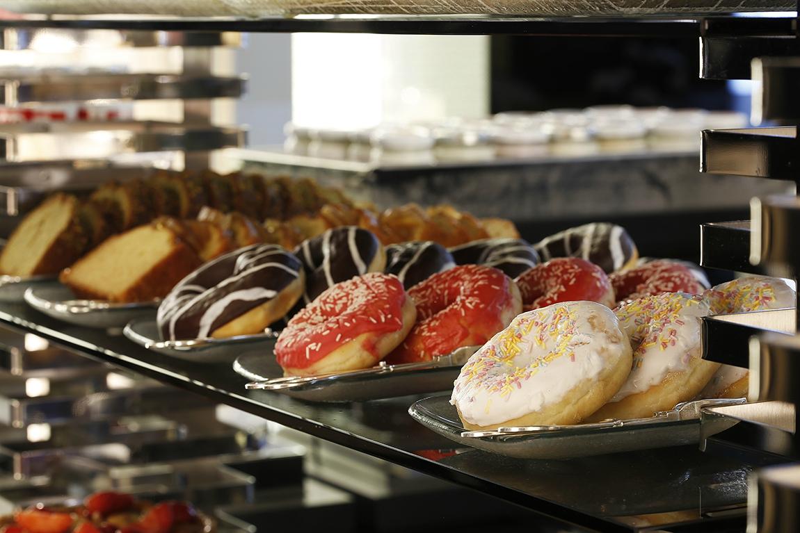 big donut glass trays